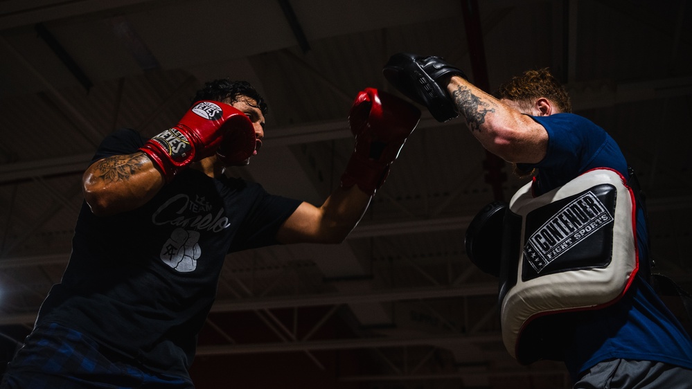Training for Rumble in the Deid III begins
