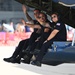 The U.S. Navy Flight Demonstration Team, the Blue Angels, perform in Wichita, Kansas at the Frontiers In Flight Air Show.