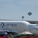 The U.S. Navy Flight Demonstration Team, the Blue Angels, perform in Wichita, Kansas at the Frontiers In Flight Air Show.