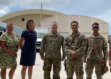LEAD employees brief Forward Repair Capability in Guam