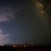 Night sky on the flight deck of USNS Burlington (T-EPF 10)