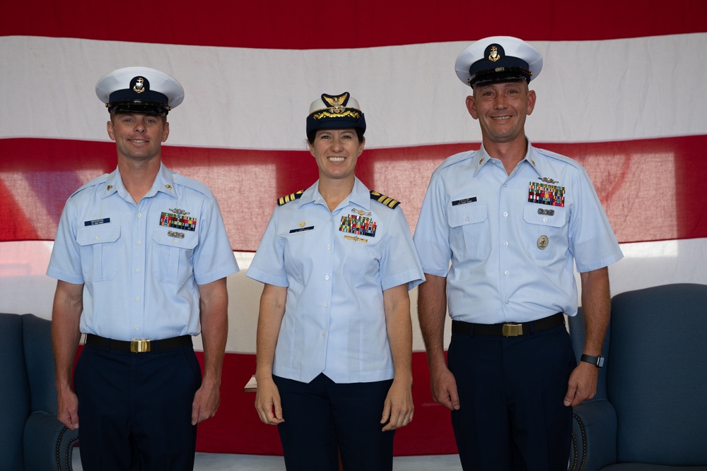 U.S. Coast Guard Chief Petty Officer Christopher R. Taylor's retirement ceremony