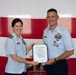 U.S. Coast Guard Chief Petty Officer Christopher R. Taylor's retirement ceremony