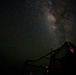 Night sky on the flight deck of USNS Burlington (T-EPF 10)