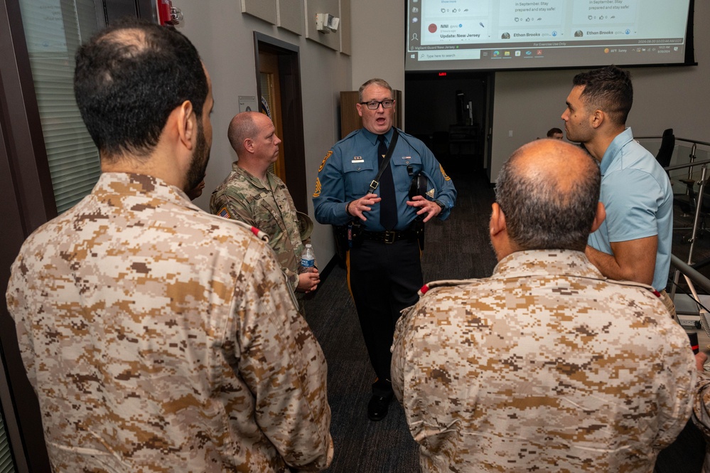 Saudi Arabian Military observes New Jersey Vigilant Guard Exercise