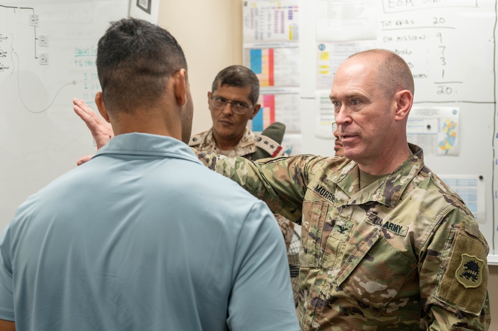 Saudi Arabian Military observes New Jersey Vigilant Guard Exercise