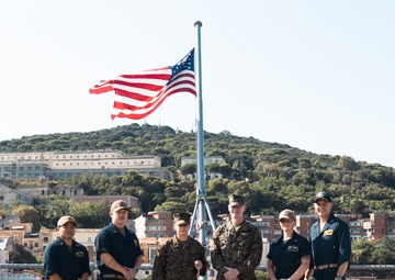 Sgt. Maj. Elena M. Rodriguez makes history as the first appointed sergeant major of the 2d Marine Expeditionary Brigade
