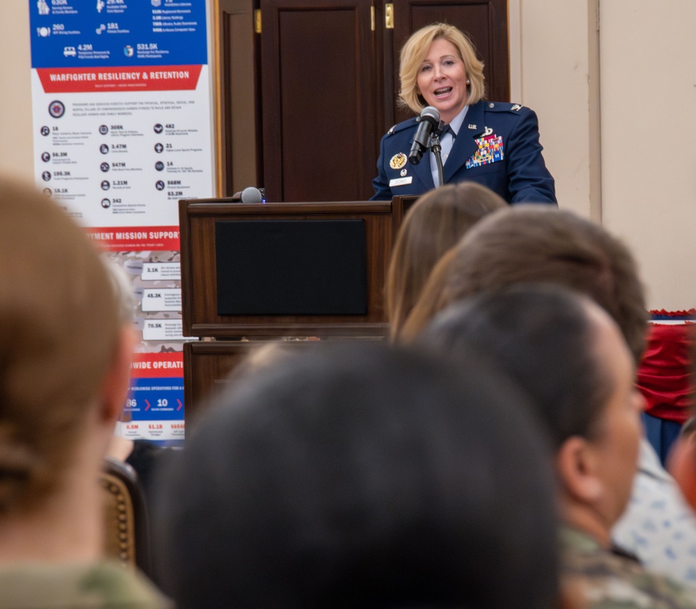 AFIMSC welcomes new Air Force Services Center commander