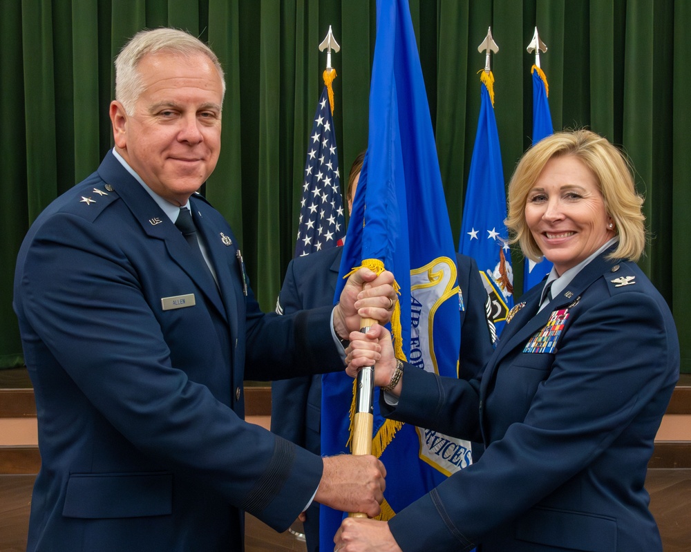 AFIMSC welcomes new Air Force Services Center commander