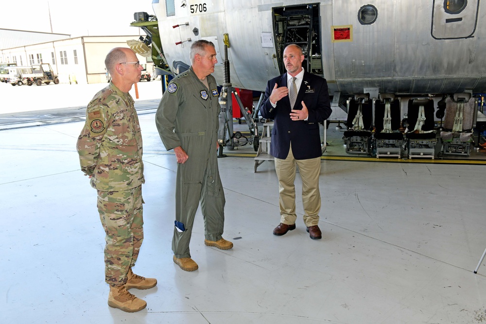 C-130 70-year Anniversary Celebration and AFMC CC AMC CC tour
