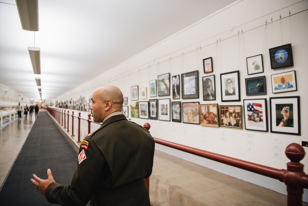 Baltimore District Commander Tours U.S. Capitol Dome