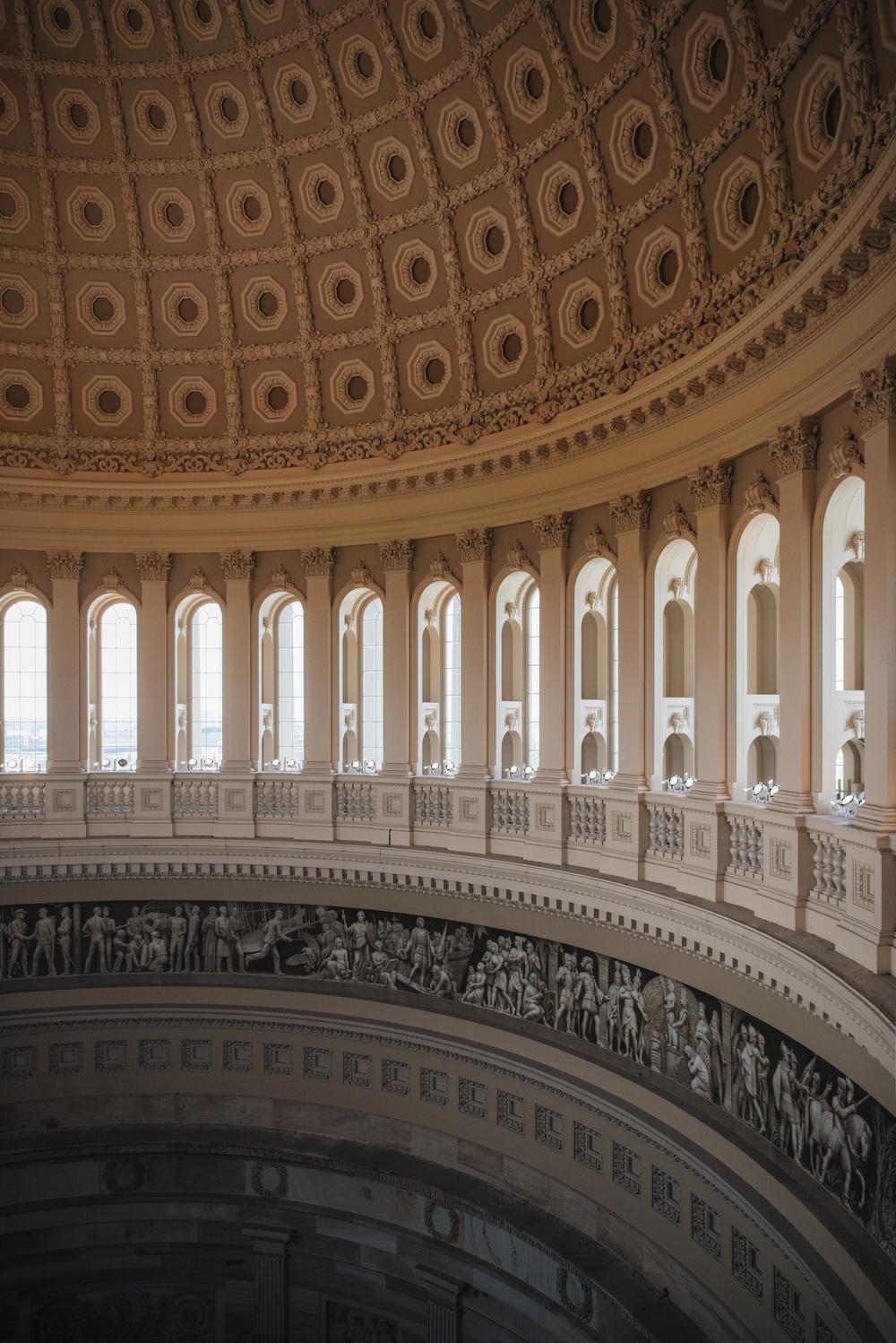 Baltimore District Commander Tours U.S. Capitol Dome