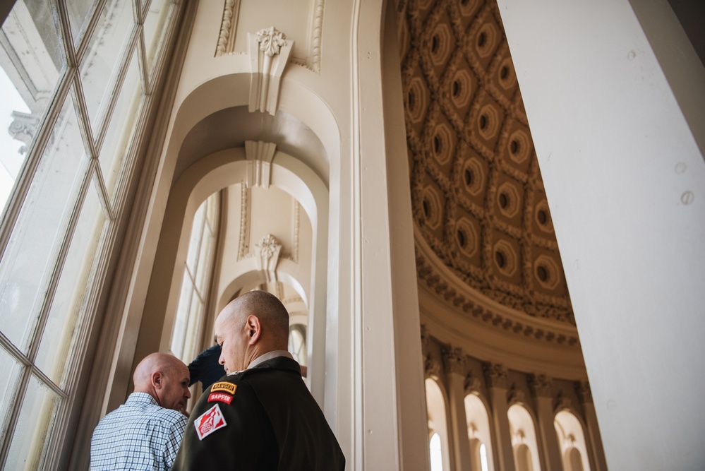 Baltimore District Commander Tours U.S. Capitol Dome