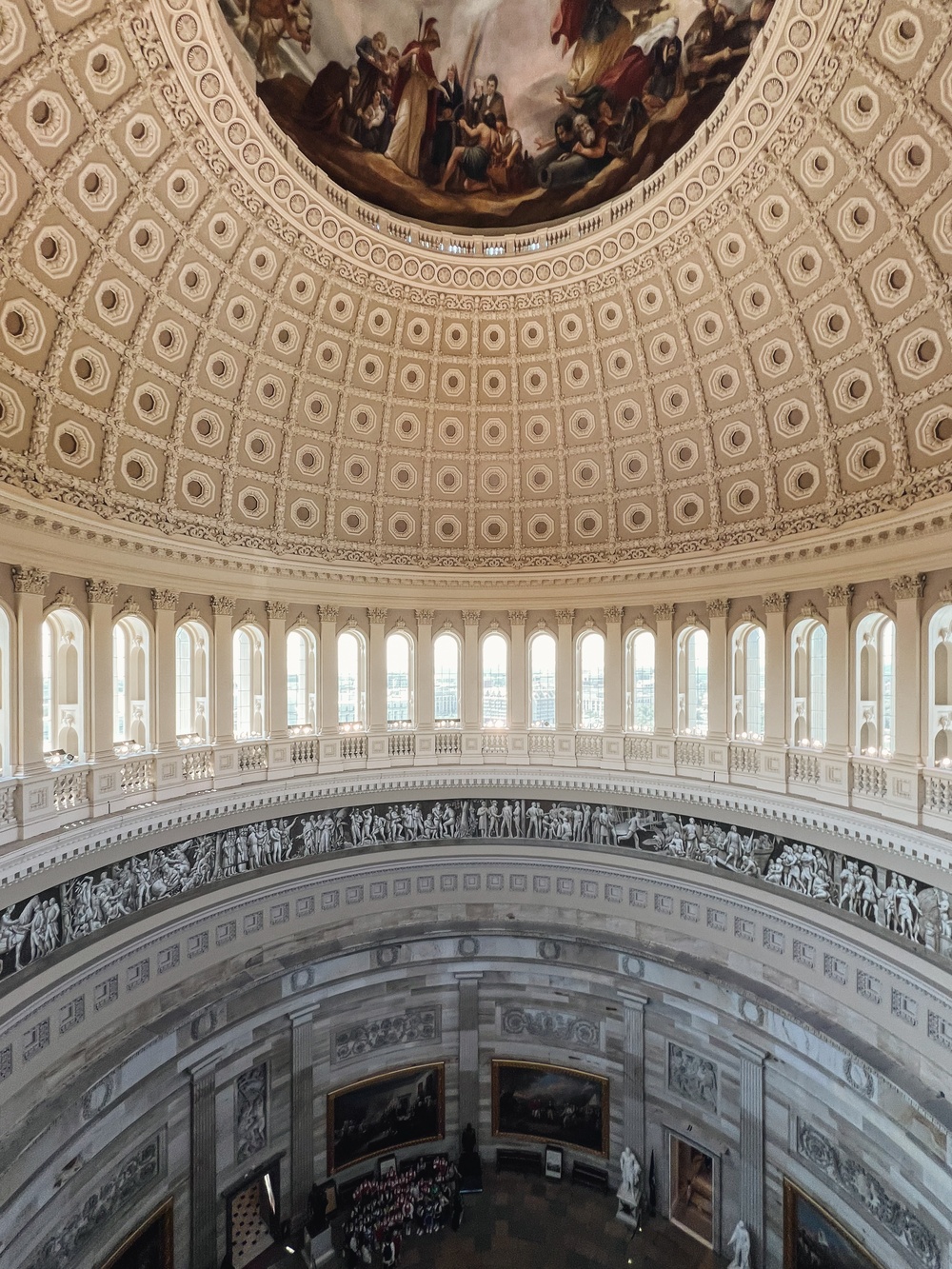 Baltimore District Commander Tours U.S. Capitol Dome