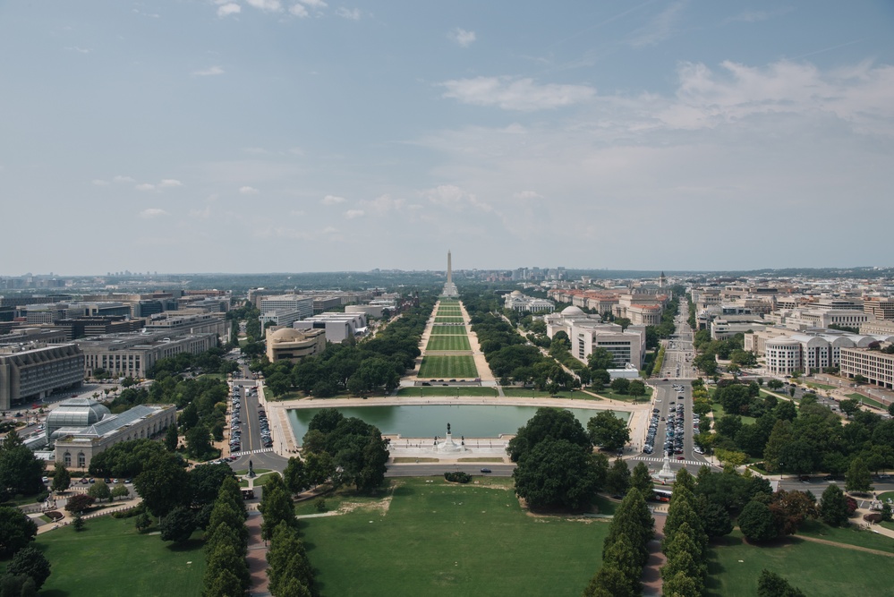 Baltimore District Commander Tours U.S. Capitol Dome