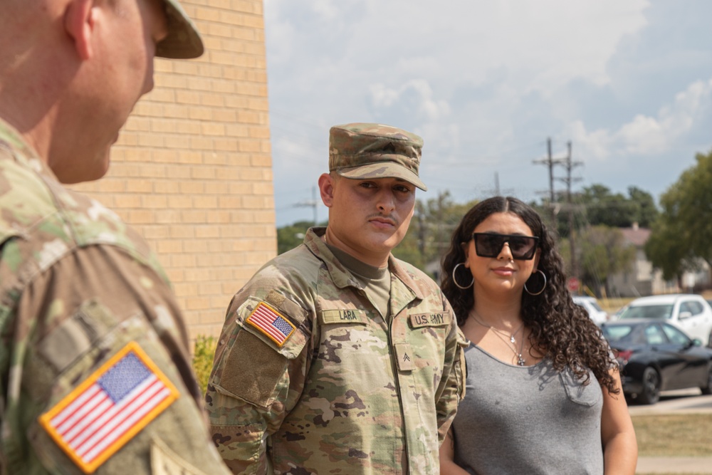 Cpl. Jesse Lara Award Ceremony