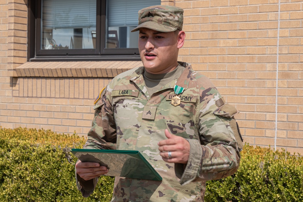 Cpl. Jesse Lara Award Ceremony