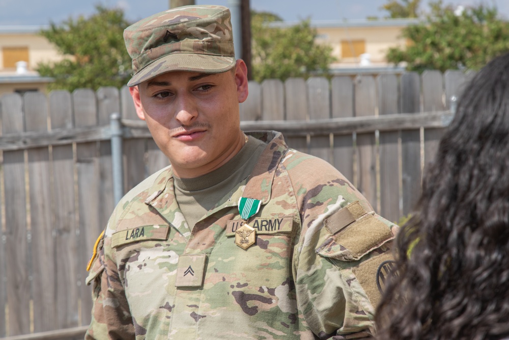 Cpl. Jesse Lara Award Ceremony