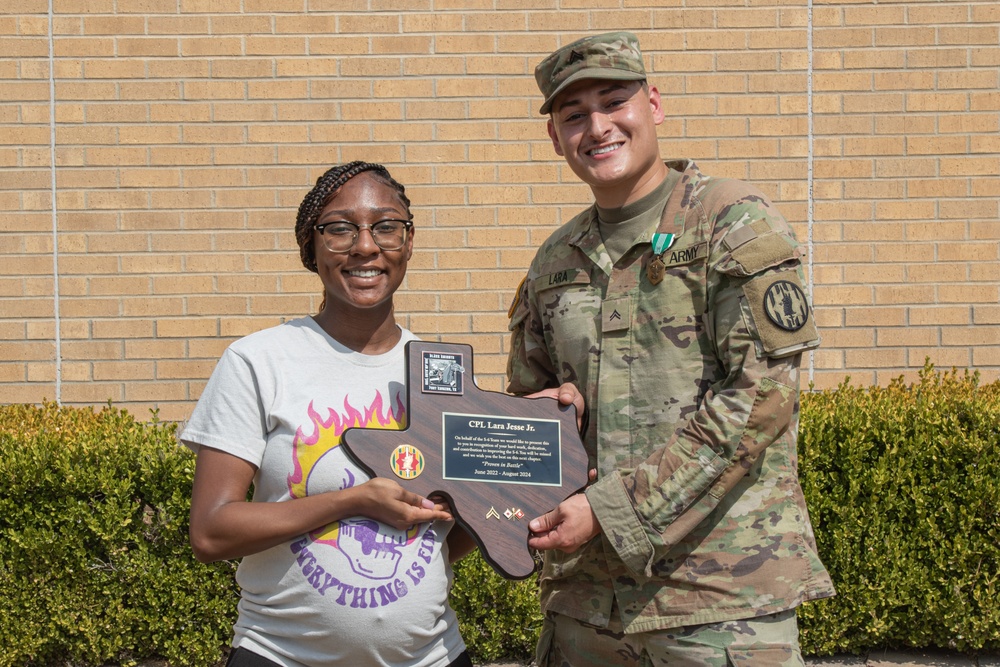 Cpl. Jesse Lara Award Ceremony