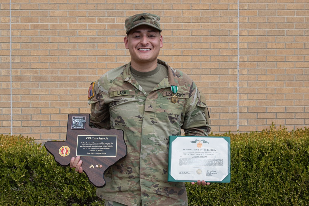 Cpl. Jesse Lara Award Ceremony