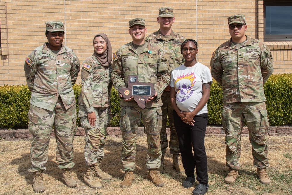 Cpl. Jesse Lara Award Ceremony