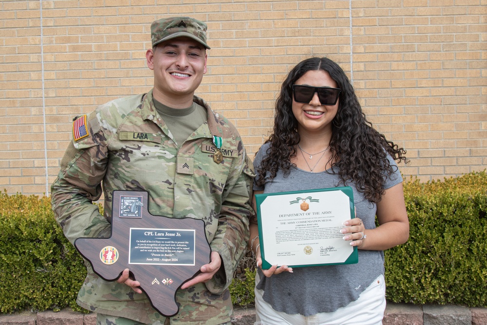 Cpl. Jesse Lara Award Ceremony