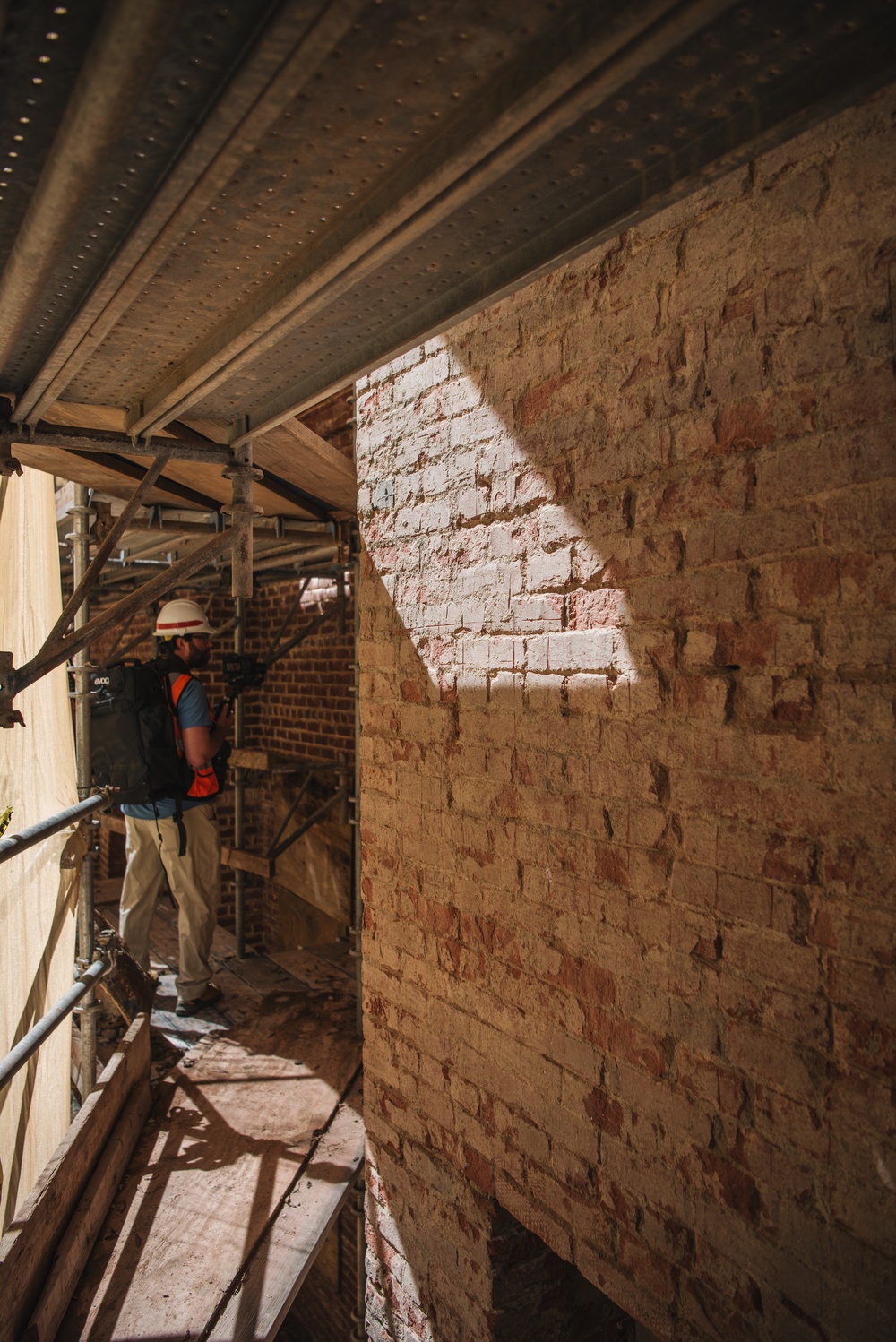 Restoration Ongoing at Washington Aqueduct's Castle Gatehouse