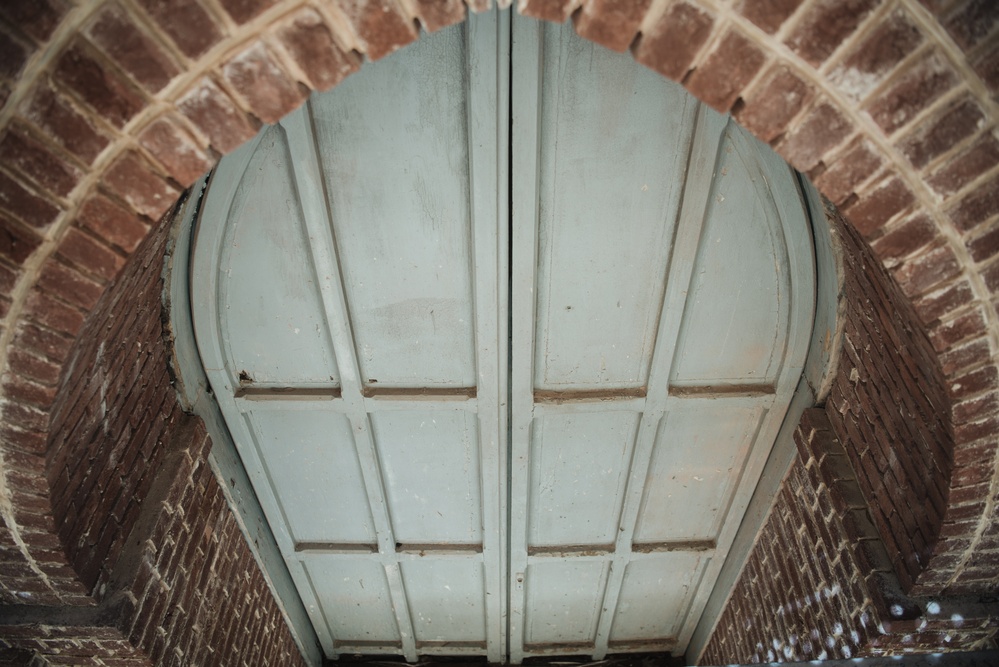 Restoration Ongoing at Washington Aqueduct's Castle Gatehouse