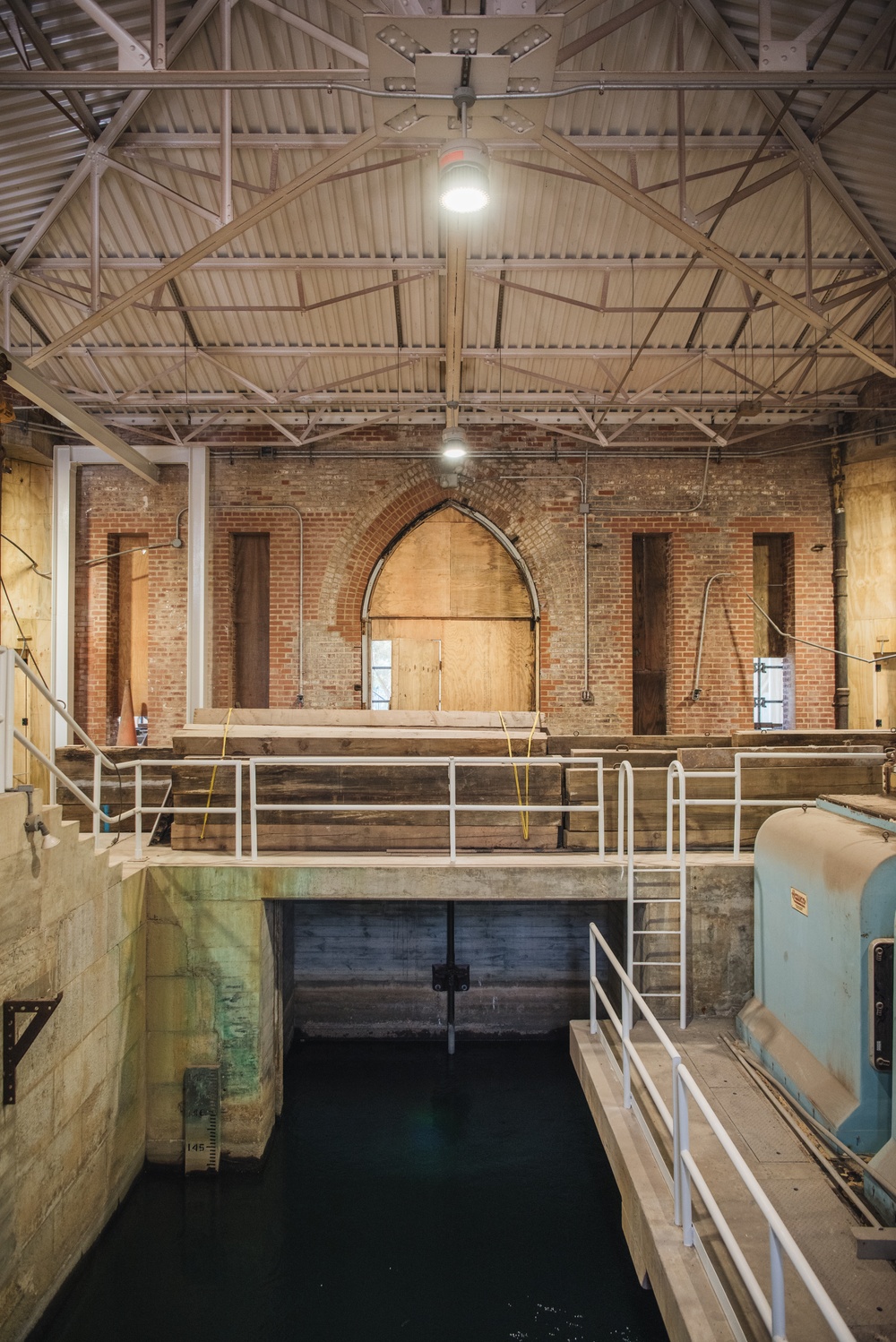 Restoration Ongoing at Washington Aqueduct's Castle Gatehouse