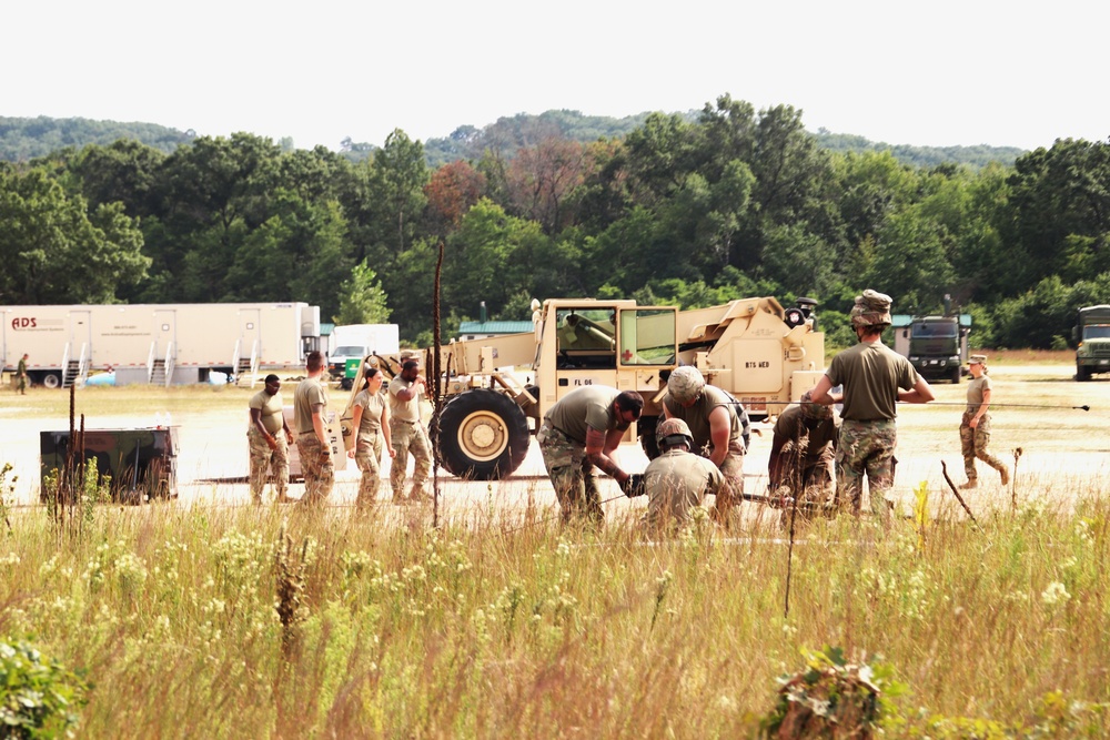 Thousands support Global Medic 2024 exercise at Fort McCoy