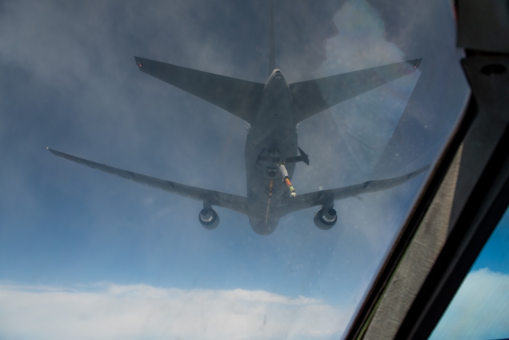 Travis KC-10 aircrew refuels F-15Es, C-5 and KC-46