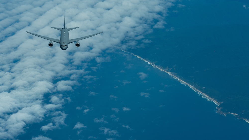 Travis KC-10 aircrew refuels F-15Es, C-5 and KC-46