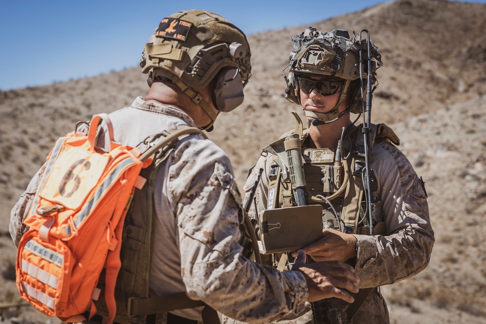 Marines with 3/4 conduct MDMX defensive operations for SLTE 5-24