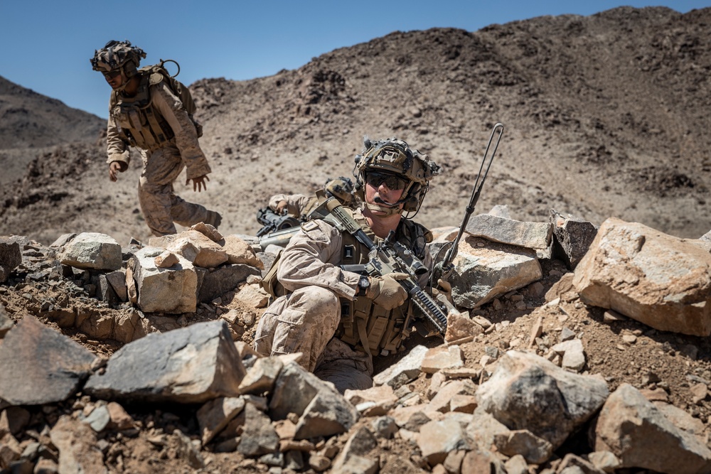 Marines with 3/4 conduct MDMX defensive operations for SLTE 5-24