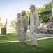 Elizondo relieves Fairbanks as 3/11 Sergeant Major during relief and appointment ceremony