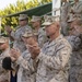 Elizondo relieves Fairbanks as 3/11 Sergeant Major during relief and appointment ceremony