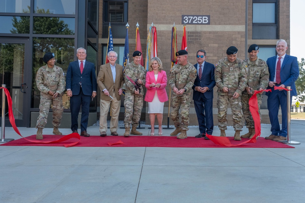 1 BCT VOLAR Barracks Ribbon Cutting