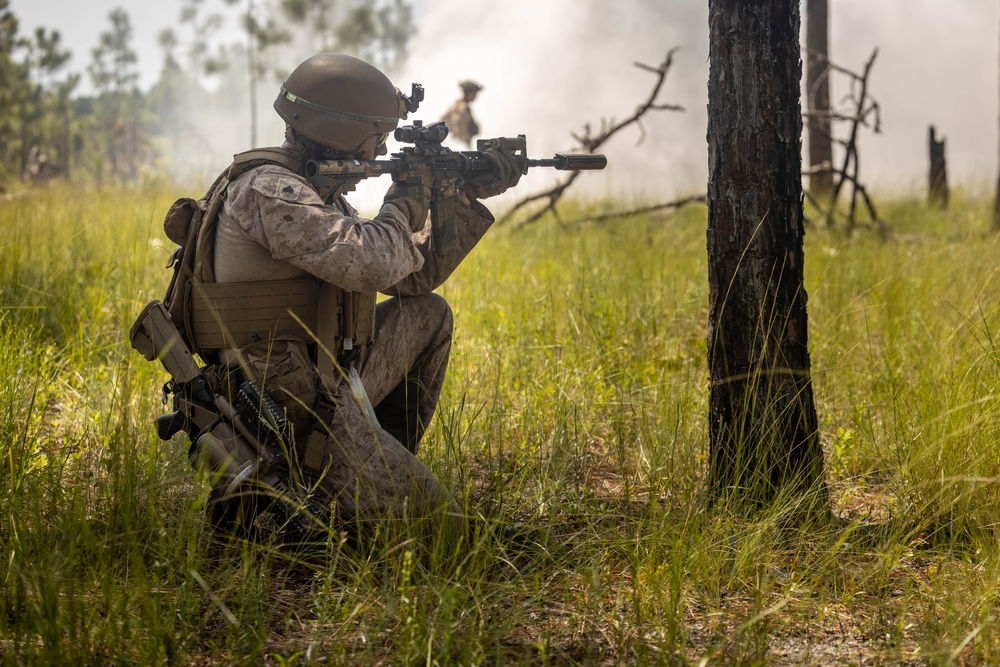 2d Battalion, 2d Marine Regiment Conducts Battalion Field Exercise