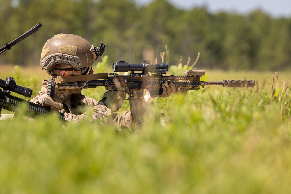 2d Battalion, 2d Marine Regiment Conducts Battalion Field Exercise