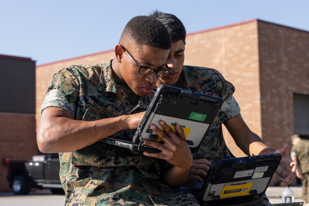 Motor Transport Marines learn to operate LSVR MKR18 Cargo Vehicle