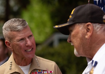 Cpl. Daniel L. Hellers Receives Navy Cross
