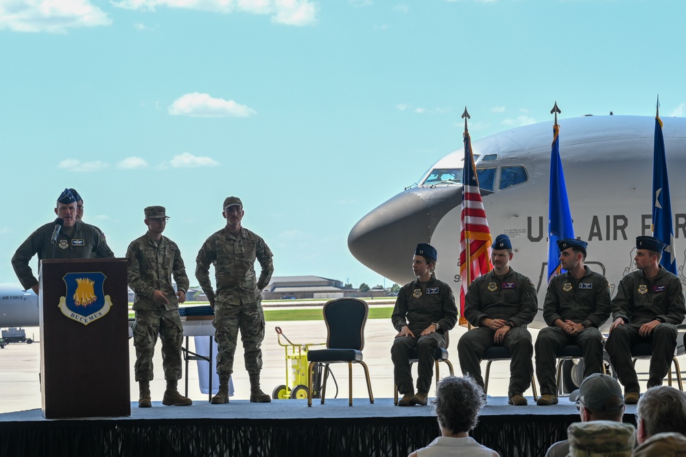 18th Air Force visit