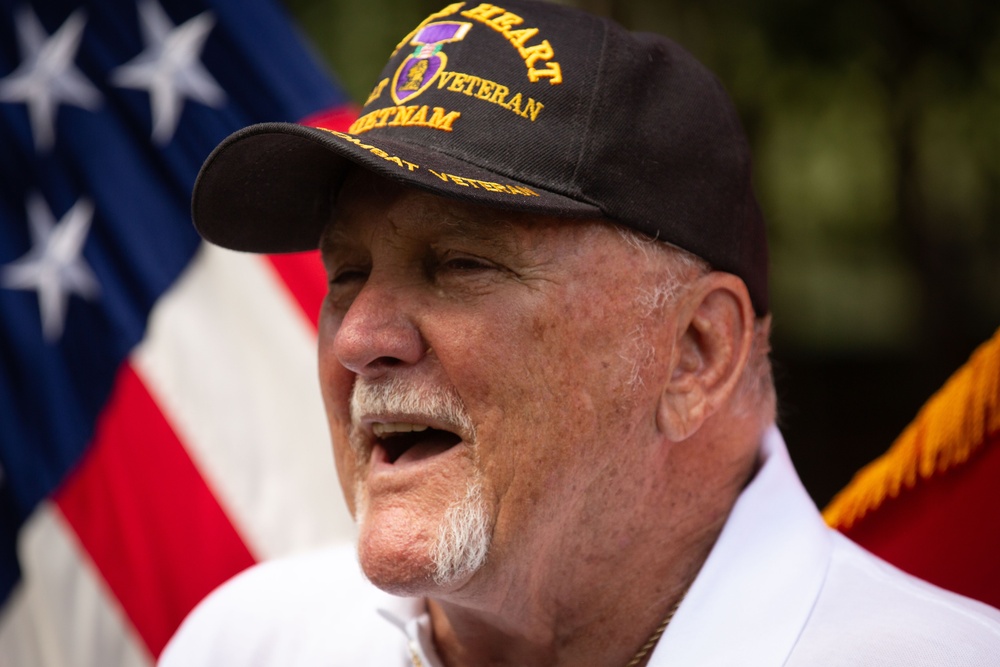 Cpl. Daniel L. Hellers Receives Navy Cross