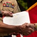 Cpl. Daniel L. Hellers Receives Navy Cross