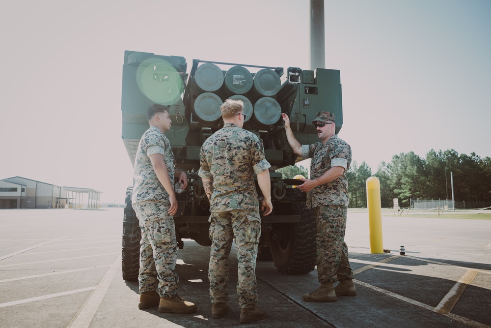 Hotel Battery 2/10 HIRAIN: Joint Inspections and Machine Gun Familiarization