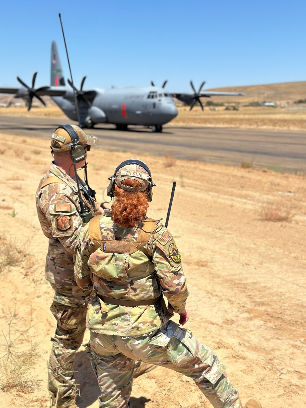 Beale Airmen conduct Landing Zone operations at California National Guard’s showcase of West Coast Landing Zone