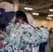 HM2 Kamala Reid-Allen Departs USS Tripoli (LHA 7)