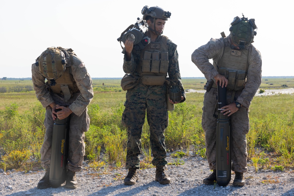 3rd Battalion, 6th Marines Battalion MAAWS Firing Range