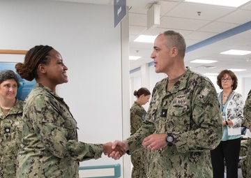 Rear Adm. Kevin Brown Visits NMRTC Great Lakes