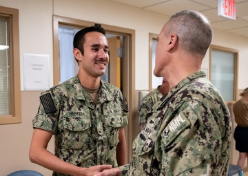 Rear Adm. Kevin Brown Visits NMRTC Great Lakes